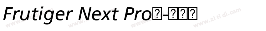 Frutiger Next Pro大字体转换 Frutiger Next Pro大字体转换